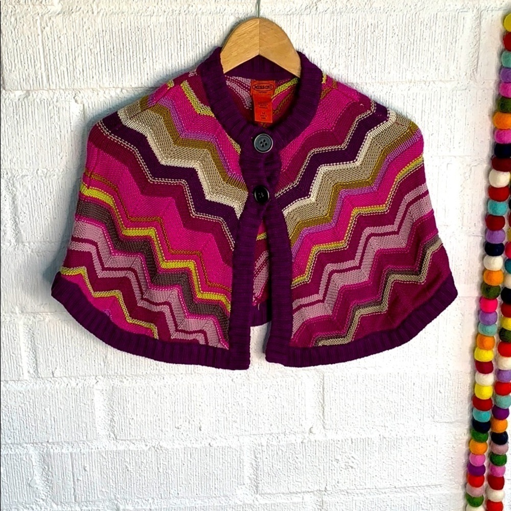 Missoni for Target Girls' Poncho Sweater - Passion